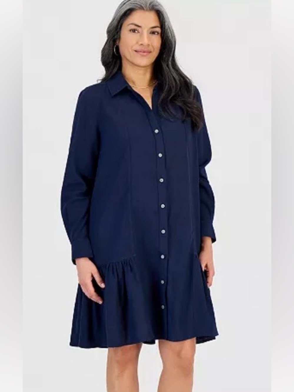 Style & Co. Linen Shirt Dress